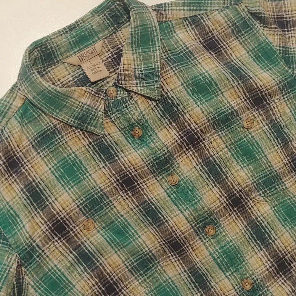Duluth Plaid Button Front - Picture 2 of 7